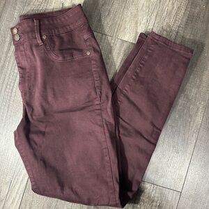 Maurice’s - Deep Burgundy Color Jean - Size L